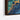 Azure Oceans and Golden Shores Framed Canvas (Black) / 24 x 32