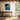 Azure Oceans and Golden Shores Framed Canvas (Black) / 30 x 40