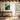 Emerald Waves and Golden Sands Framed Canvas (Black) / 18 x 24
