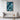 Cascading Azure Dreamscape Artistry Framed Canvas (Walnut) / 20 x 30