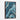 Cascading Azure Dreamscape Artistry Framed Canvas (Walnut) / 32 x 48