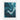 Whirling Depths of Teal Abstraction Fine Art Print / 24 x 32