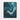 Whirling Depths of Teal Abstraction Framed Canvas (Black) / 8 x 10