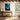 Whirling Depths of Teal Abstraction Framed Canvas (Walnut) / 20 x 30