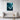 Whirling Depths of Teal Abstraction Canvas Wrap / 24 x 32