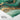 Cascading Emerald and Gold Abstraction Fine Art Print / 48 x 32