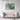 Cascading Emerald and Gold Abstraction Framed Canvas (Black) / 30 x 20