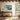 Cascading Emerald and Gold Abstraction Framed Canvas (Black) / 48 x 32