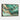 Cascading Emerald and Gold Abstraction Framed Canvas (Walnut) / 48 x 32