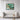 Cascading Emerald and Gold Abstraction Framed Canvas (Walnut) / 48 x 32