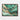 Cascading Emerald and Gold Abstraction Framed Canvas (Walnut) / 32 x 24