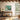 Cascading Emerald and Gold Abstraction Framed Canvas (Walnut) / 40 x 30