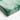 Cascading Emerald and Gold Abstraction Canvas Wrap / 30 x 20