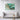 Cascading Emerald and Gold Abstraction Canvas Wrap / 30 x 20