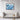 Cosmic Sapphire Ocean Waves Framed Canvas (Walnut) / 30 x 20