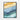 Azure Horizons: Abstract Earth Layers Framed Canvas (Black) / 16 x 20