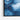 Cascading Azure Dreamscape Journey Framed Canvas (Black) / 48 x 32