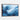 Cascading Azure Dreamscape Journey Framed Canvas (Walnut) / 48 x 32