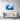 Cascading Azure Dreamscape Journey Canvas Wrap / 24 x 18