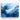 Cascading Azure Dreamscape Journey Canvas Wrap / 20 x 16