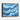 Serene Blue Waves Abstract Artwork Framed Canvas (Walnut) / 32 x 24