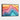 Vibrant Horizons: Abstract Art Journey Framed Canvas (Black) / 48 x 32