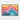 Vibrant Horizons: Abstract Art Journey Framed Canvas (Walnut) / 48 x 32