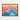 Vibrant Horizons: Abstract Art Journey Framed Canvas (Walnut) / 32 x 24