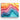 Vibrant Horizons: Abstract Art Journey Canvas Wrap / 10 x 8