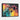 Cosmic Dance of Colorful Bubbles Framed Canvas (Black) / 24 x 18