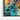 Cosmic Dance of Colorful Bubbles Framed Canvas (Black) / 40 x 30