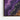 Cosmic Dance of Purple and Gold Framed Canvas (Black) / 32 x 48