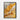 Golden Whispers of Abstract Depths Framed Canvas (Black) / 18 x 24