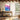 Dreamlike Symphony of Color Waves Framed Canvas (Walnut) / 32 x 48