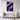 Enigmatic Purple Depths Exploration Framed Canvas (Black) / 20 x 30
