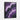 Enigmatic Purple Depths Exploration Framed Canvas (Black) / 30 x 40