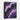 Enigmatic Purple Depths Exploration Framed Canvas (Black) / 11 x 14