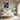 Enigmatic Purple Depths Exploration Framed Canvas (Black) / 16 x 20