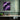 Enigmatic Purple Depths Exploration Framed Canvas (Walnut) / 16 x 20