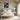 Enigmatic Purple Depths Exploration Framed Canvas (Walnut) / 16 x 20