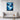 The Azure Dreamscape Swirling Canvas Framed Canvas (Black) / 18 x 24