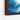 The Azure Dreamscape Swirling Canvas Framed Canvas (Walnut) / 16 x 20
