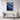 Midnight Currents: Nautical Depths Unveiled Framed Canvas (Black) / 24 x 32