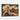 Enigmatic Depths of Golden Swirls Framed Canvas (Black) / 48 x 32