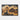 Enigmatic Depths of Golden Swirls Framed Canvas (Black) / 48 x 32