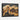 Enigmatic Depths of Golden Swirls Framed Canvas (Black) / 32 x 24