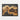 Enigmatic Depths of Golden Swirls Framed Canvas (Black) / 32 x 24