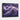 Cosmic Waves of Amethyst Stardust Framed Canvas (Black) / 10 x 8