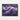 Cosmic Waves of Amethyst Stardust Framed Canvas (Walnut) / 40 x 30