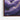 Cosmic Waves of Amethyst Stardust Framed Canvas (Walnut) / 40 x 30